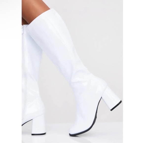 NEW Ellie Dolls Kill Angel Go-Go Baby Boots Sz 9 - Picture 9 of 10